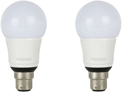 

Wipro 9 W Standard B22 LED Bulb(White, Pack of 2)