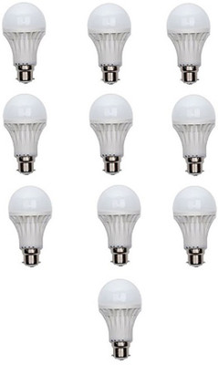 

Ignite Electronics 0.9 W Standard B-22/B-20/E- 27 LED Bulb(White, Pack of 10)