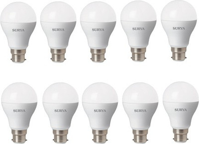 

Surya 12 W Standard B22 LED Bulb(White, Pack of 10)