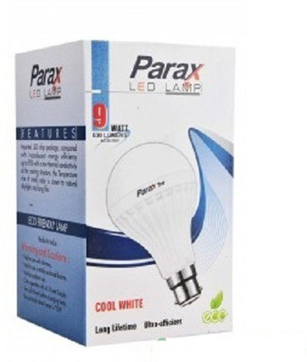 

Parax 9 W Standard B22 LED Bulb(White, Pack of 10)
