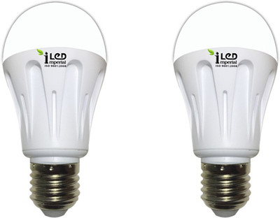 

Imperial 7 W Standard E27 LED Bulb(White, Pack of 2)