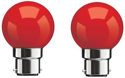 

A To Z Traders 0.5 W Standard B22 LED Bulb(Red, Pack of 2)