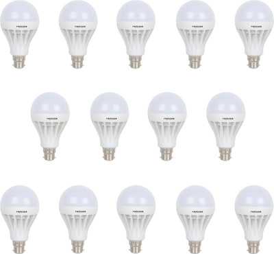

Frazzer 3 W Standard B22 LED Bulb(White, Pack of 14)