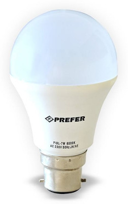 

Prefer 7 W Standard Pin B22 LED Bulb(White)
