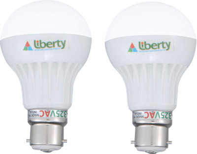 

Liberty 7 W Standard B22 LED Bulb(White, Pack of 2)
