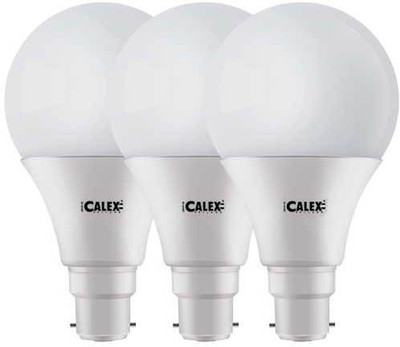 Calex 10 W Standard B22 LED Bulb(White, Pack of 3)