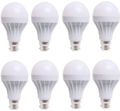 

Green 18 W Standard B22 LED Bulb(White, Pack of 8)
