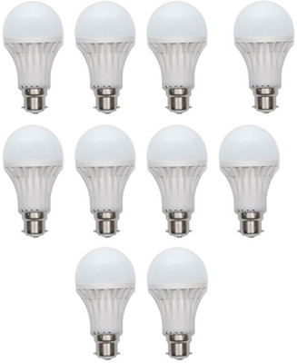X-Cross 5 W Standard B22 LED Bulb(White, Pack of 10)
