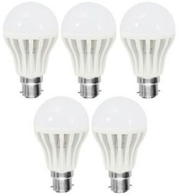 

Listers 12 W Standard B22 LED Bulb(White, Pack of 5)