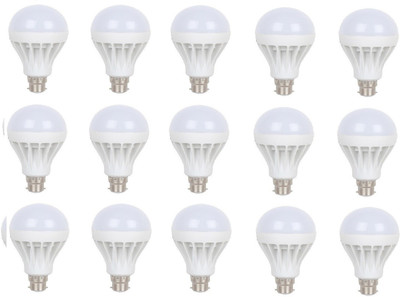 

Milky Way 7 W Standard B22 LED Bulb(White, Pack of 15)