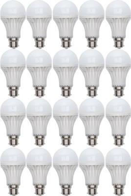 

Marshal Gold 7 W Standard B22 LED Bulb(White, Pack of 20)