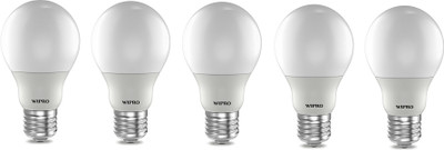 

Wipro 5 W Standard E27 LED Bulb(Yellow, Pack of 05)