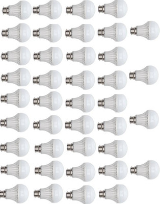 SKE 18 W Standard B22 LED Bulb(White, Pack of 40) available at flipkart for Rs.3162