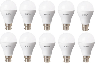 

Surya 7 W Standard B22 LED Bulb(White, Pack of 10)