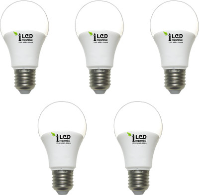 

Imperial 7 W Standard E27 LED Bulb(Yellow, Pack of 5)