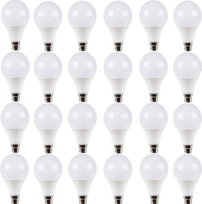 

Galaxy 12 W Standard B22 LED Bulb(White, Pack of 24)