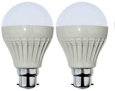 

VRCT 7 W Standard B22 LED Bulb(Silver, Pack of 2)