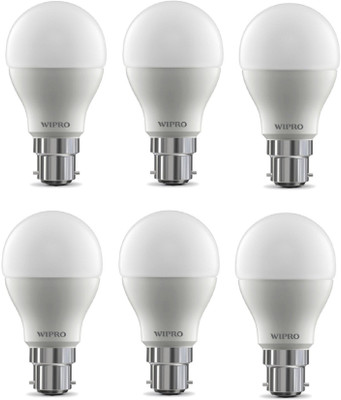 

Wipro 5 W Standard B22 LED Bulb(Yellow, Pack of 06)