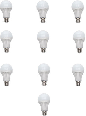 nE 3 W Inverter Standard LED Bulb(White, Pack of 10)