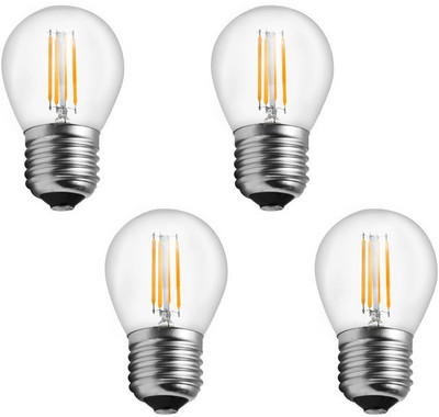 

Imperial 4 W Standard E27 LED Bulb(Yellow, Pack of 4)