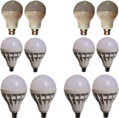 

Galaxy 7 W, 15 W, 18 W Standard B22 LED Bulb(White)
