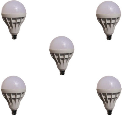 

Galaxy 18 W Standard B22 LED Bulb(White, Pack of 5)