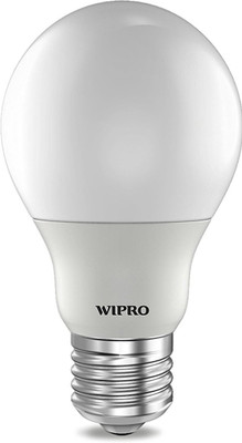 Wipro 3 W Standard E27 LED Bulb(Yellow)