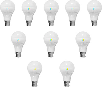

Finike 7 W Standard B22 LED Bulb(Yellow, Pack of 10)