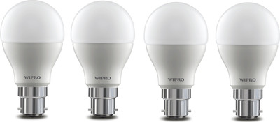 

Wipro 9 W Standard B22 LED Bulb(Yellow, Pack of 4)