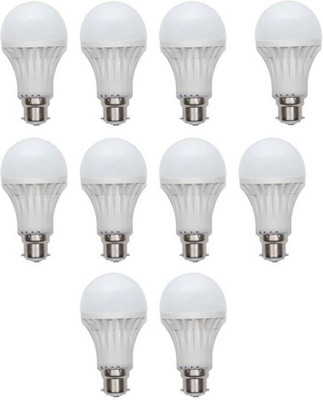Flyro 12 W Basic Globe B22 LED Bulb(White, Pack of 10)