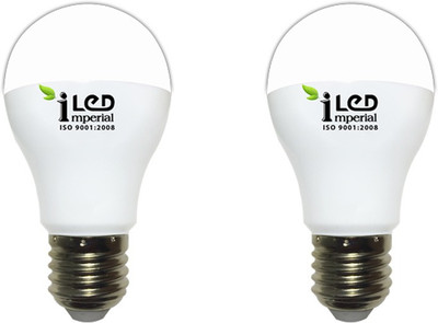 

Imperial 8 W Standard E27 LED Bulb(White, Pack of 2)
