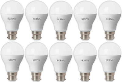 

Surya 14 W Standard B22 LED Bulb(White, Pack of 10)