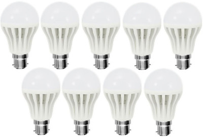 

Stylobby 12 W Standard B22 LED Bulb(White, Pack of 9)