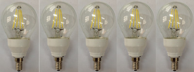 Origin 6 W Basic Round E14 LED Bulb(White, Pack of 5)