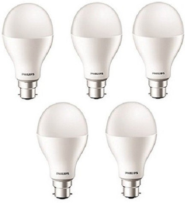 

Philips 20 W Standard B22 LED Bulb(White, Pack of 5)