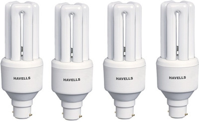 

Havells 20 W Standard CFL Bulb(White, Pack of 4)
