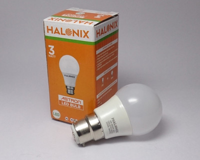 

Halonix 3 W Standard B22 LED Bulb(White)