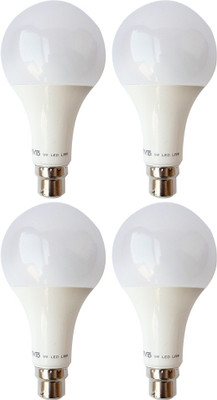 Vivid 9 W Standard B22 LED Bulb(White, Pack of 4)