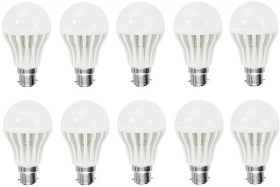 

MANDEETRI 3 W Standard b22 LED Bulb(White, Pack of 10)