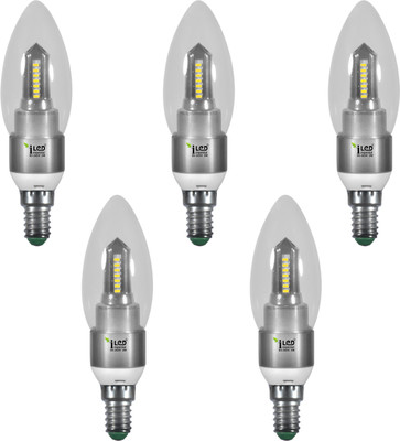 

Imperial 3 W Candle E14 LED Bulb(White, Pack of 5)