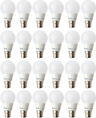 

Vivid 3 W Standard B22 LED Bulb(White, Pack of 24)