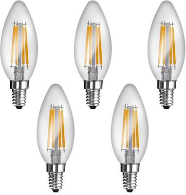 

Imperial 4 W Standard E14 LED Bulb(Yellow, Pack of 5)