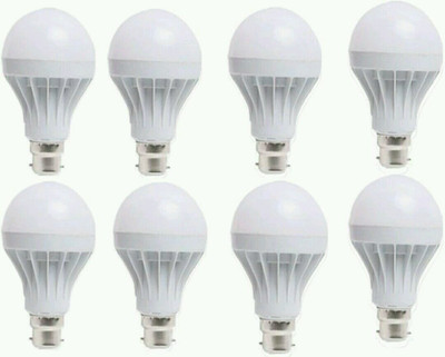 

Green 18 W Standard B22 LED Bulb(White, Pack of 8)