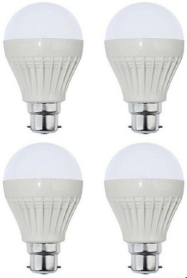 

Parax 7 W Standard B22 LED Bulb(White, Pack of 4)