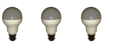 

AnnieBlossom 7 W Standard B22 LED Bulb(White, Pack of 3)