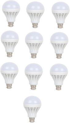 

Milky Way 12 W Standard B22 LED Bulb(White, Pack of 10)