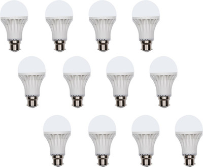 

Limelight 9 W Standard B22 LED Bulb(White, Pack of 12)