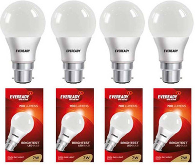 Eveready 14 W Standard B22 LED Bulb(White, Pack of 4)