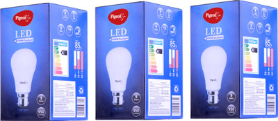 

Pigeon 9 W Standard B22 LED Bulb(White, Pack of 3)