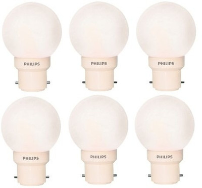 32% OFF on Philips 0.5 W Standard B22 LED Bulb(Pack of 6) 32% OFF on Philips 0.5 W Standard B22 LED Bulb(Pack of 6)